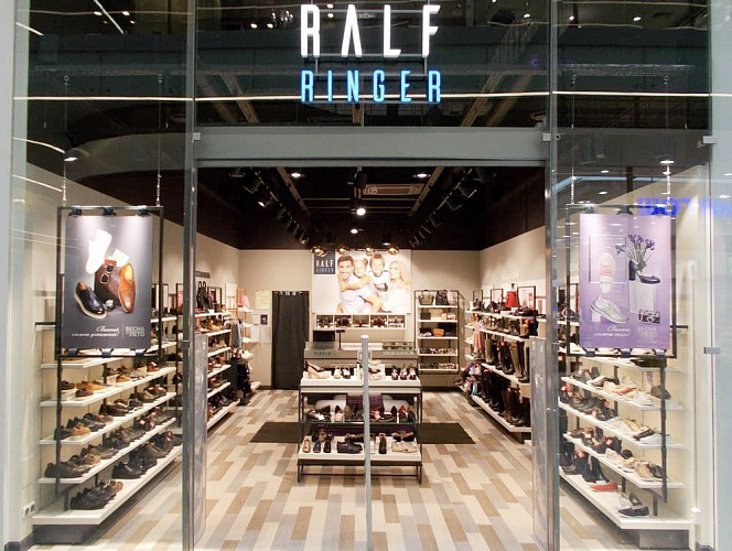 RALF RINGER, сеть обувных магазинов - освещение рис.1